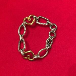 Brighton Two-Tone Silver and Gold Bracelet